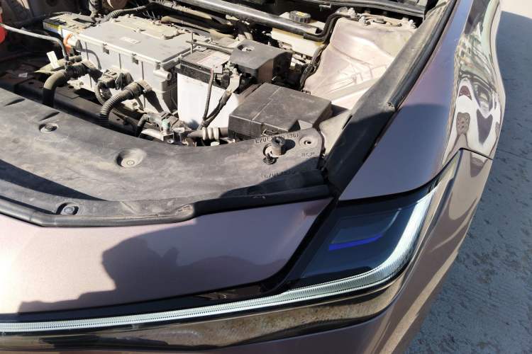 Used Toyota bZ3 2023 616 km Long-Range Premium Engine Bay Left