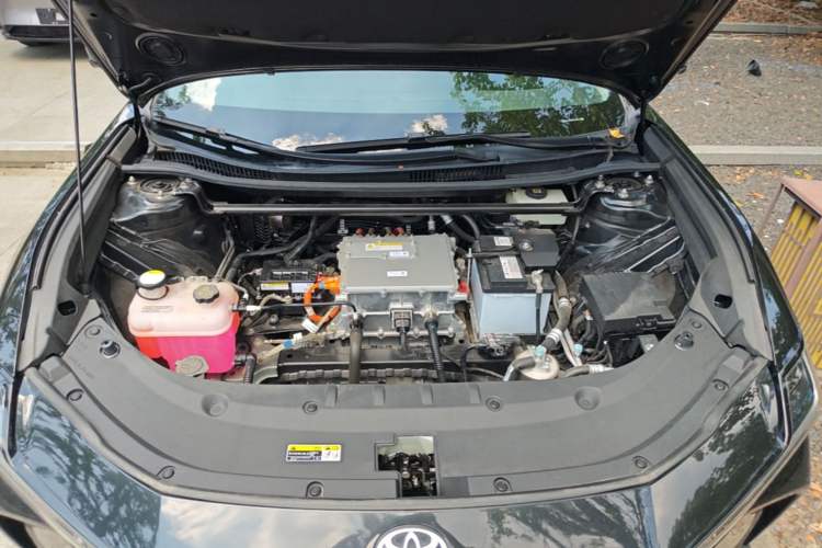 Used Toyota bZ3 2024 616 km Long-Range Premium Engine Bay