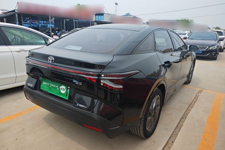 Used Toyota bZ3 2024 517 km Elite PRO Rear Right 45 Deg