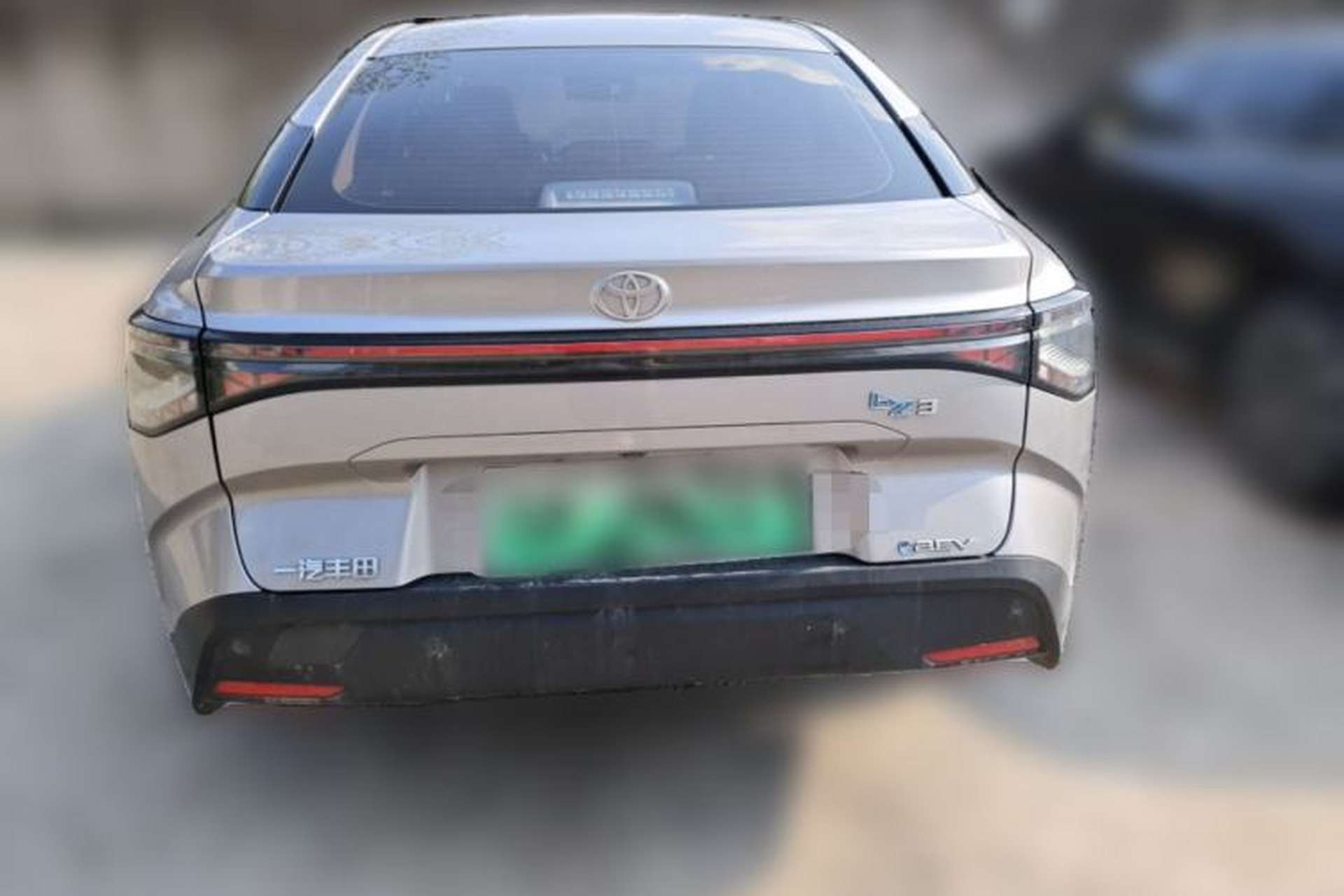 Used Toyota bZ3 2024 517 km Elite PRO Rear