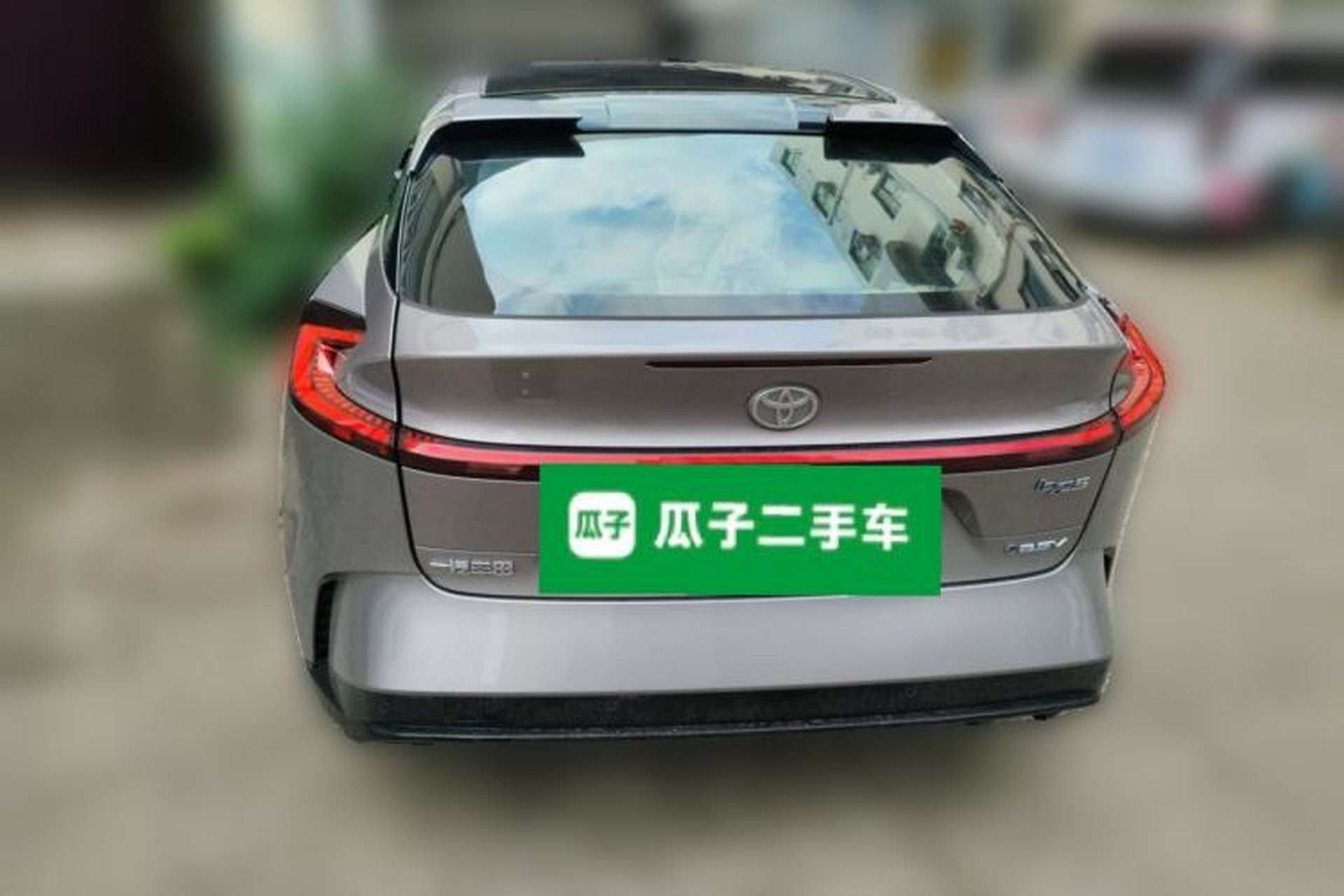 Used Toyota bZ5 2025 Model 550 PRO Rear