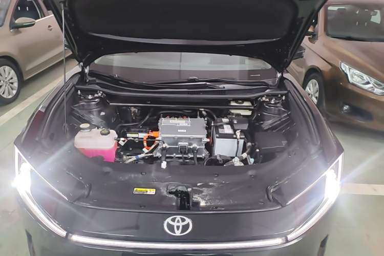 Used Toyota bZ5 2025 Model 550 PRO Engine Bay