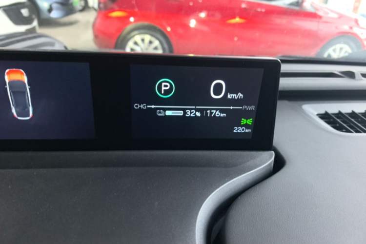 Used Toyota bZ5 2025 Model 550 JOY Instrument Cluster