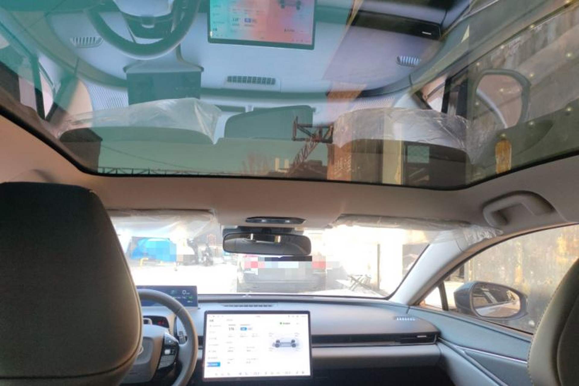 Used Toyota bZ5 2025 Model 550 PRO Headliner