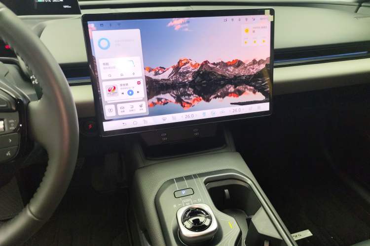 Used Toyota bZ5 2025 Model 550 PRO Smart Driving Edition Audio And AC Panel