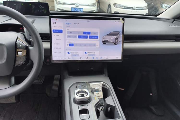 Used Toyota bZ5 2025 Model 550 JOY Audio And AC Panel