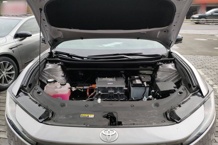 Used Toyota bZ5 2025 Model 550 PRO Engine Bay