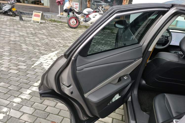 Used Toyota bZ5 2025 Model 550 PRO Left Rear Door Interior