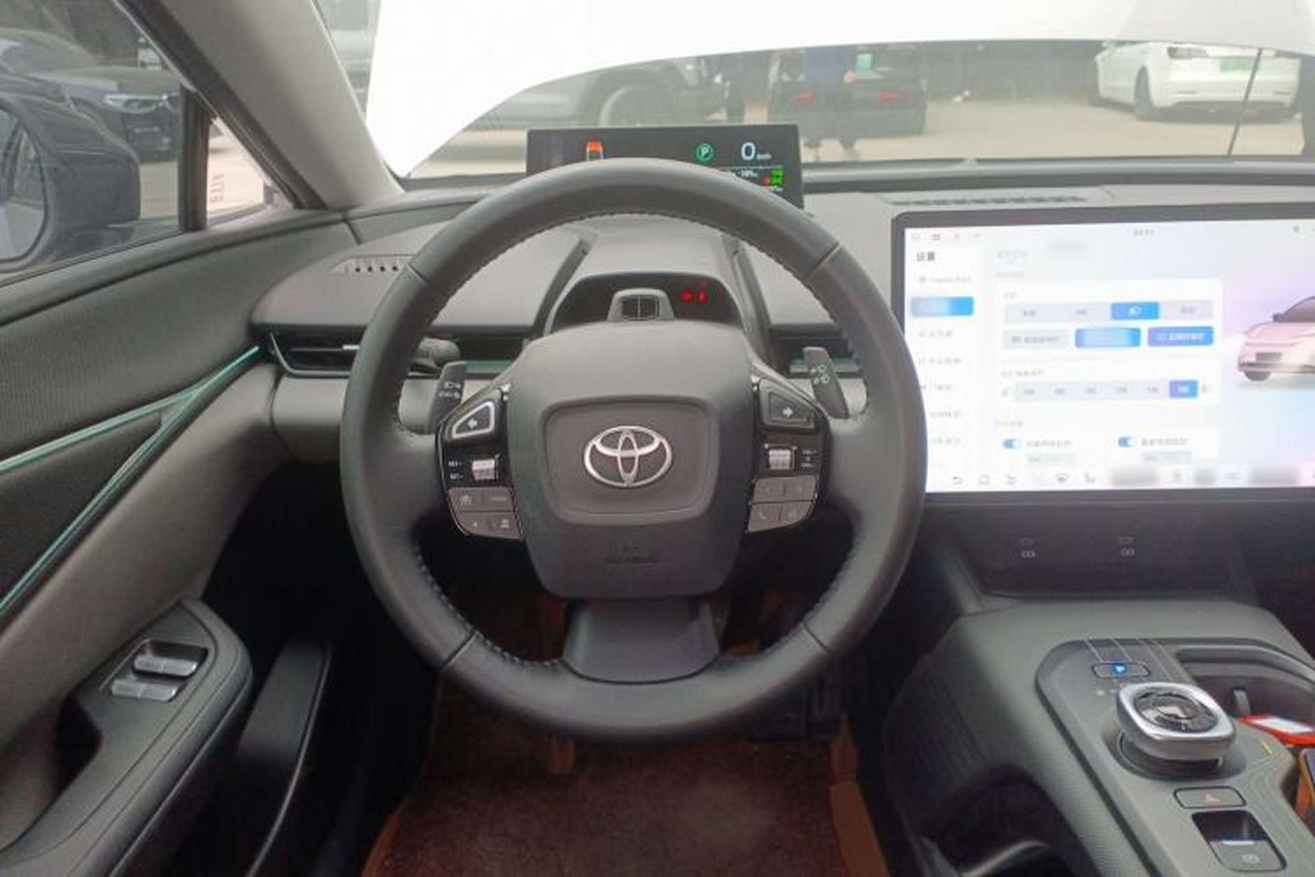 Used Toyota bZ5 2025 Model 550 PRO Steering Wheel