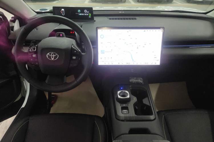 Used Toyota bZ5 2025 Model 550 PRO Audio And AC Panel