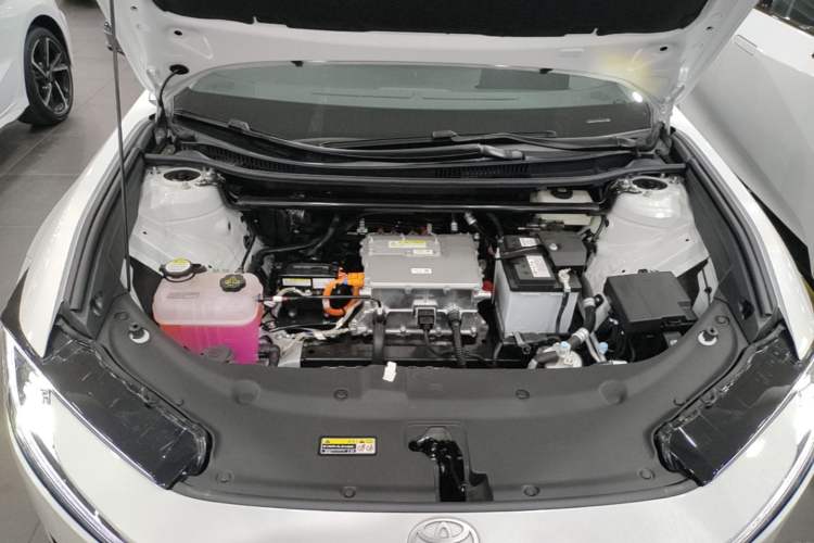 Used Toyota bZ5 2025 Model 550 PRO Engine Bay