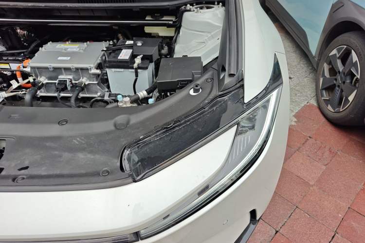 Used Toyota bZ5 2025 Model 550 PRO Engine Bay Left