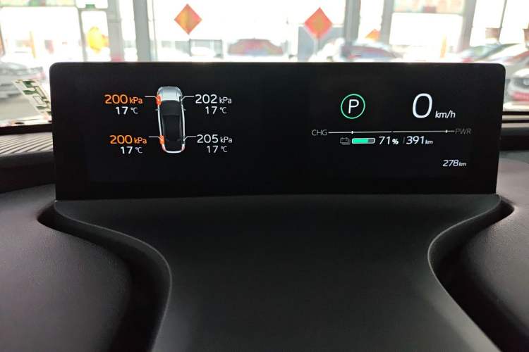 Used Toyota bZ5 2025 Model 550 JOY Instrument Cluster