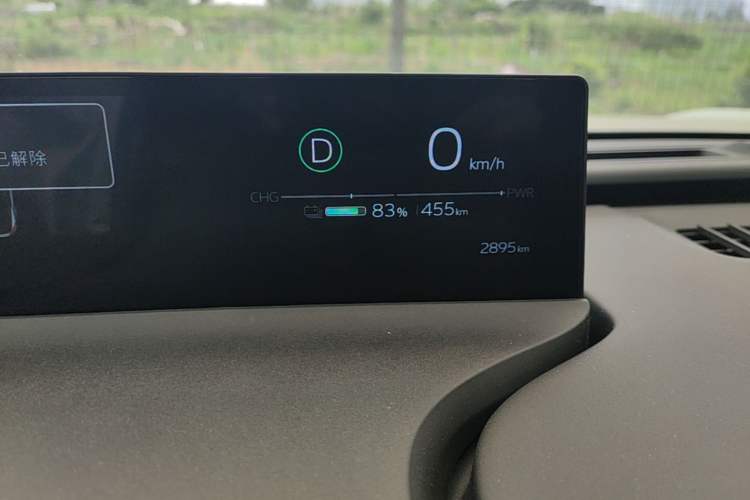 Used Toyota bZ5 2025 Model 550 PRO Smart Driving Edition Instrument Cluster