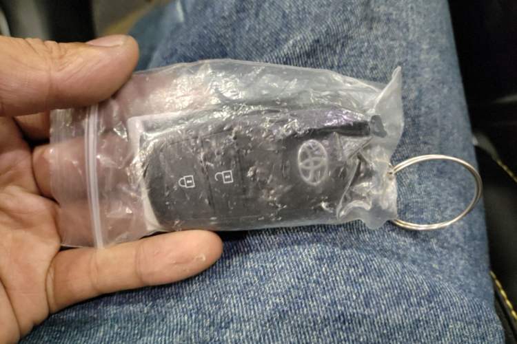 Used Toyota bZ5 2025 Model 550 PRO Vehicle Key