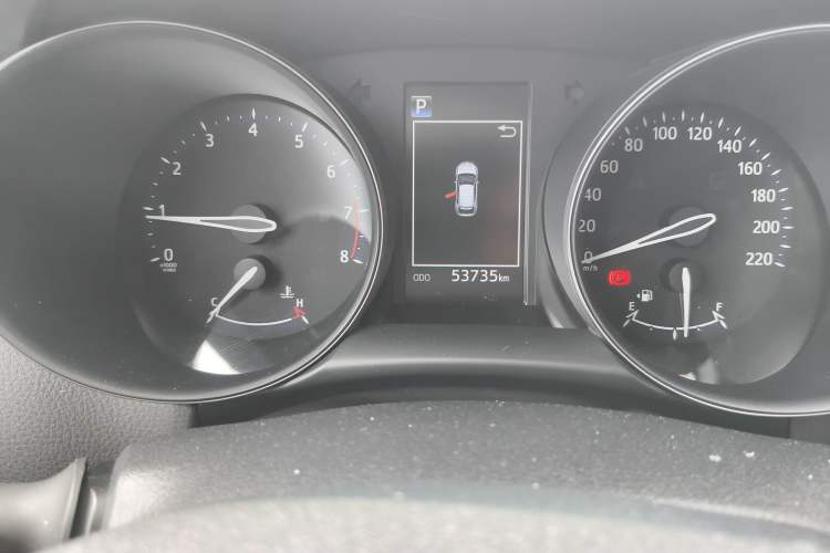 Used Toyota C-HR 2018 2.0L Leading Edition China V-standard Odometer Close Up