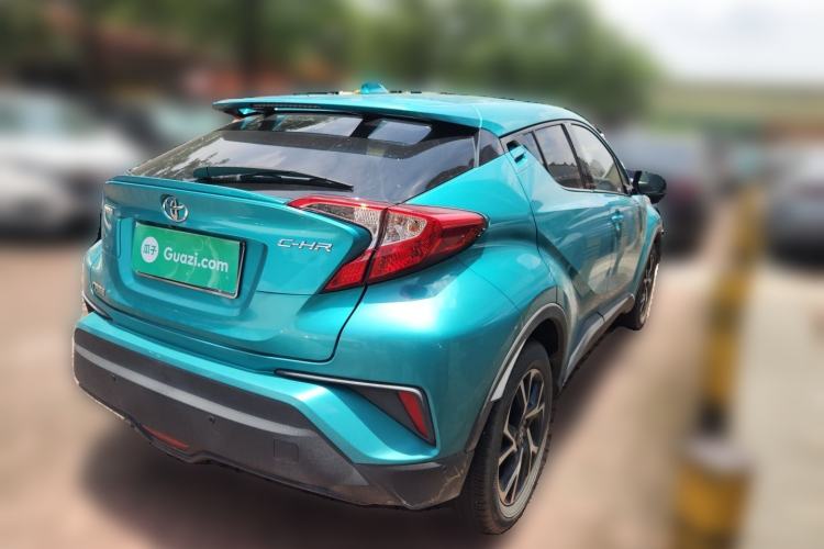 Used Toyota C-HR 2018 2.0L Leading with Sunroof China V Standard Rear Right 45 Deg