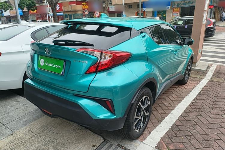 Used Toyota C-HR 2018 2.0L Leading Edition China VI Rear Right 45 Deg