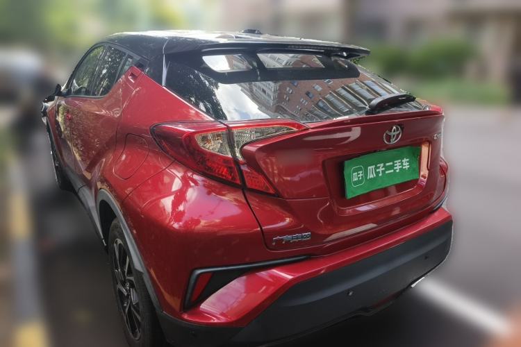 Used Toyota C-HR 2018 2.0L Leading Edition China VI Rear Left 45 Deg