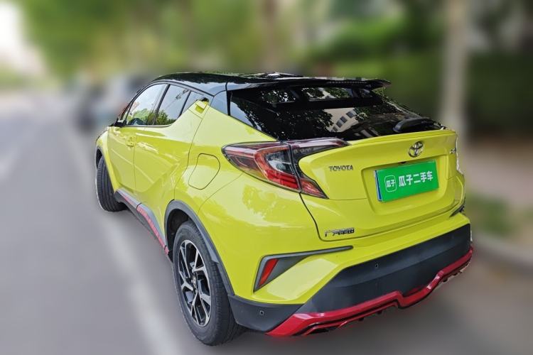 Used Toyota C-HR 2018 2.0L Luxury Sunroof Version China VI Standard Rear Left 45 Deg