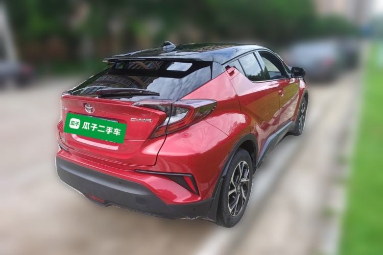 Used Toyota C-HR 2018 2.0L Luxury Sunroof Version China VI Standard Rear Right 45 Deg