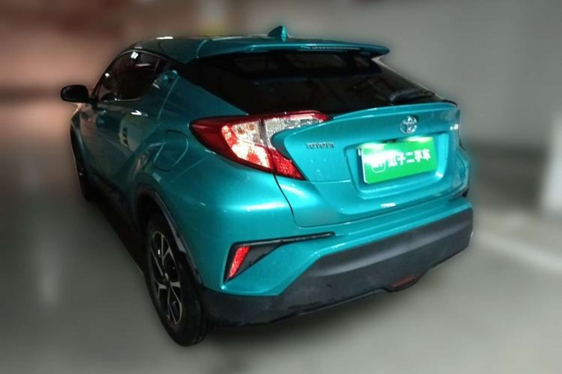 Used Toyota C-HR 2018 2.0L Leading Edition China V-standard Rear Left 45 Deg