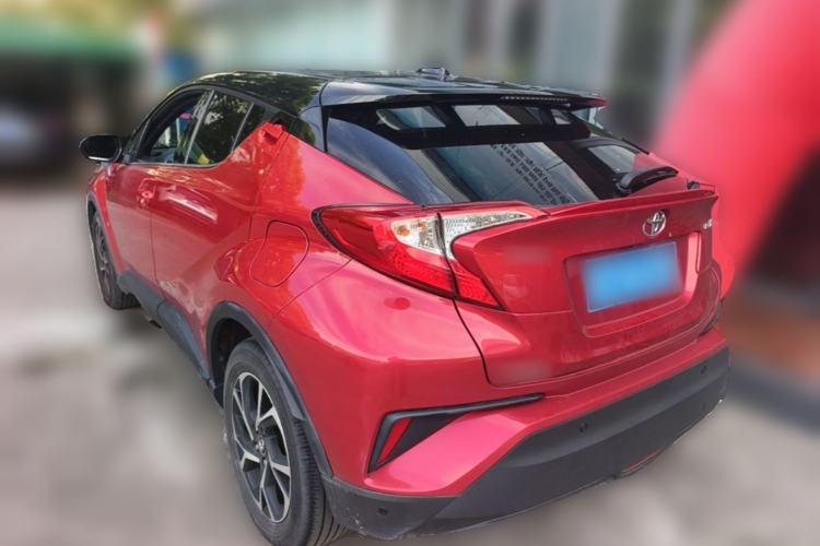 Used Toyota C-HR 2018 2.0L Leading with Sunroof China VI Standard Rear Left 45 Deg