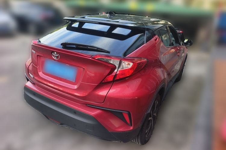Used Toyota C-HR 2018 2.0L Leading with Sunroof China VI Standard Rear Right 45 Deg