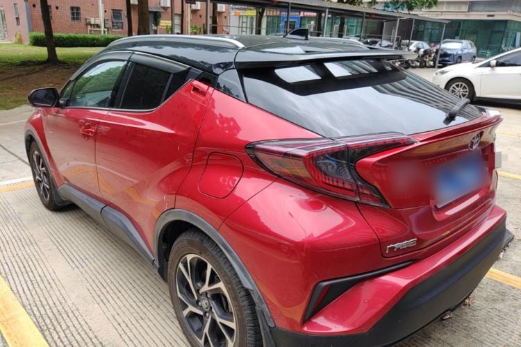 Used Toyota C-HR 2018 2.0L Luxury Sunroof Version China VI Standard Rear Left 45 Deg