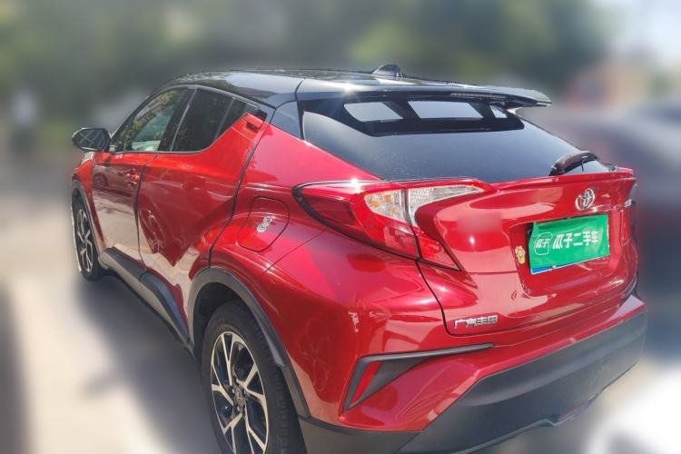 Used Toyota C-HR 2018 2.0L Leading with Sunroof China VI Standard Rear Left 45 Deg