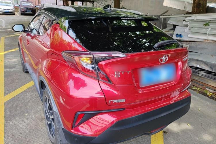 Used Toyota C-HR 2018 2.0L Luxury Sunroof Version China VI Standard Rear Left 45 Deg