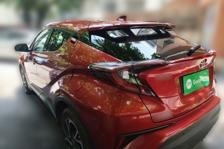 Used Toyota C-HR 2018 2.0L Flagship Sunroof Version China VI Standard Rear Left 45 Deg