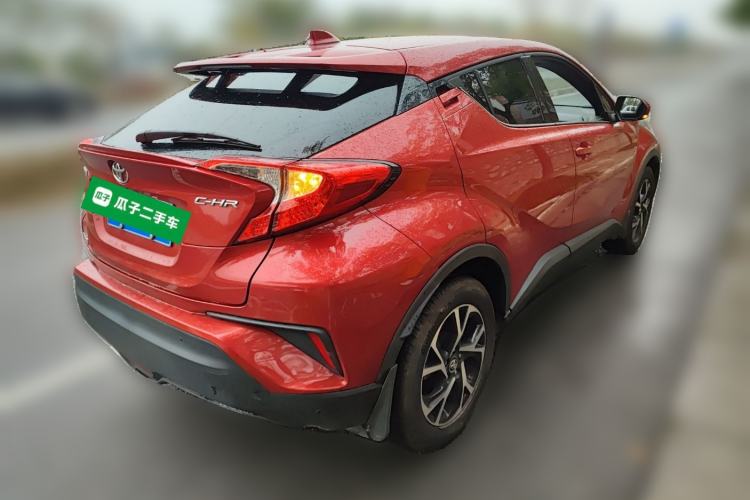 Used Toyota C-HR 2018 2.0L Leading Edition China VI Rear Right 45 Deg