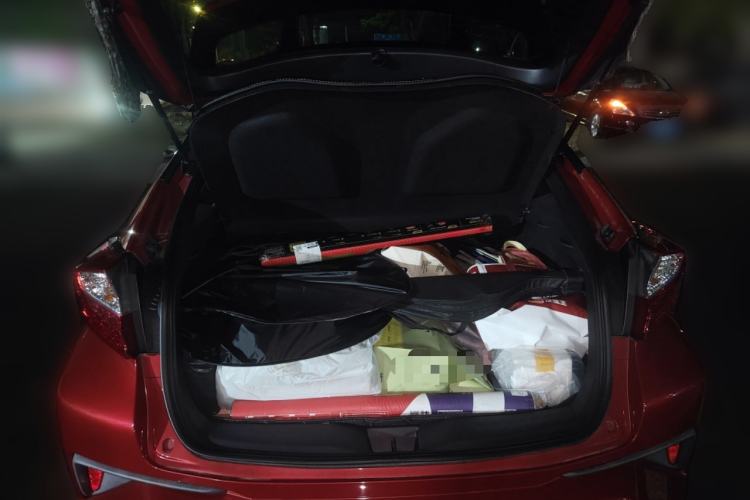 Used Toyota C-HR 2018 2.0L Leading Edition China VI Trunk