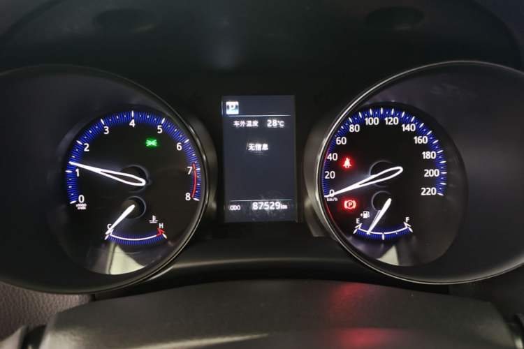 Used Toyota C-HR 2018 2.0L Leading with Sunroof China VI Standard Instrument Cluster