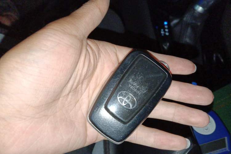 Used Toyota C-HR 2018 2.0L Leading with Sunroof China VI Standard Vehicle Key