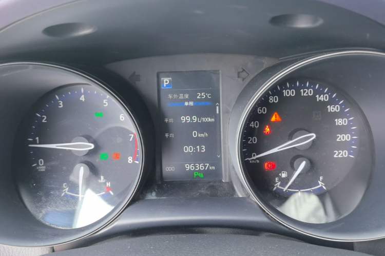 Used Toyota C-HR 2018 2.0L CoolRun Luxury Edition China V Standard Instrument Cluster