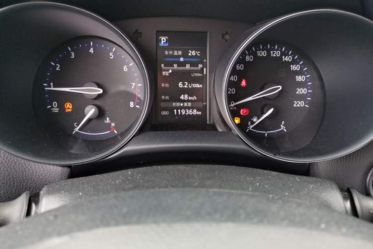 Used Toyota C-HR 2018 2.0L Luxury Edition China VI Standard Odometer Close Up