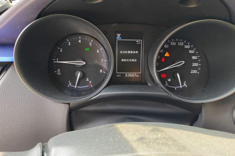 Used Toyota C-HR 2018 2.0L Leading Edition China VI Odometer Close Up