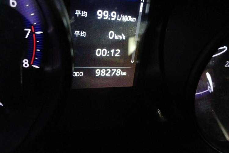 Used Toyota C-HR 2018 2.0L Coolway Leading Edition with Sunroof China VI Standard Odometer Close Up