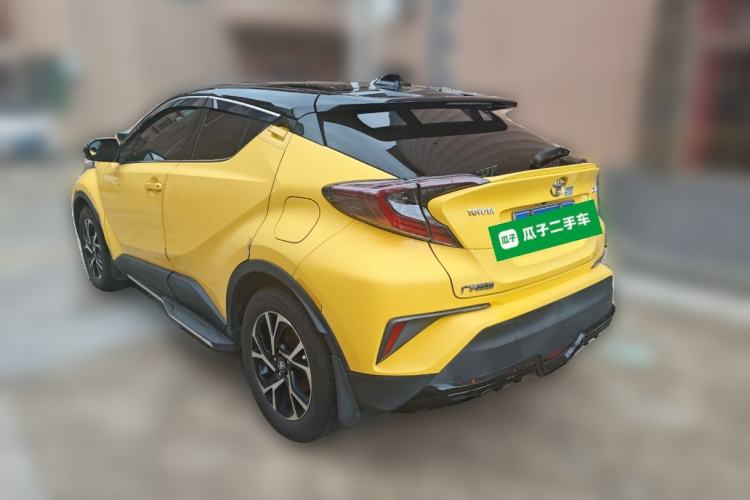 Used Toyota C-HR 2018 2.0L Luxury Sunroof Version China V Emission Standard Rear Left 45 Deg