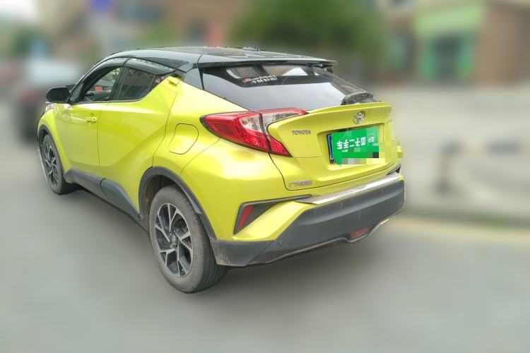 Used Toyota C-HR 2018 2.0L Leading with Sunroof China V Standard Rear Left 45 Deg