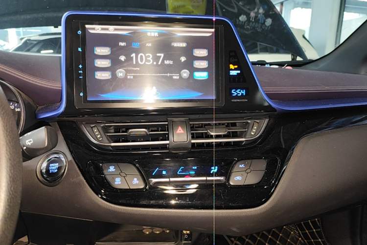 Used Toyota C-HR 2020 2.0L Leading Edition Audio And AC Panel