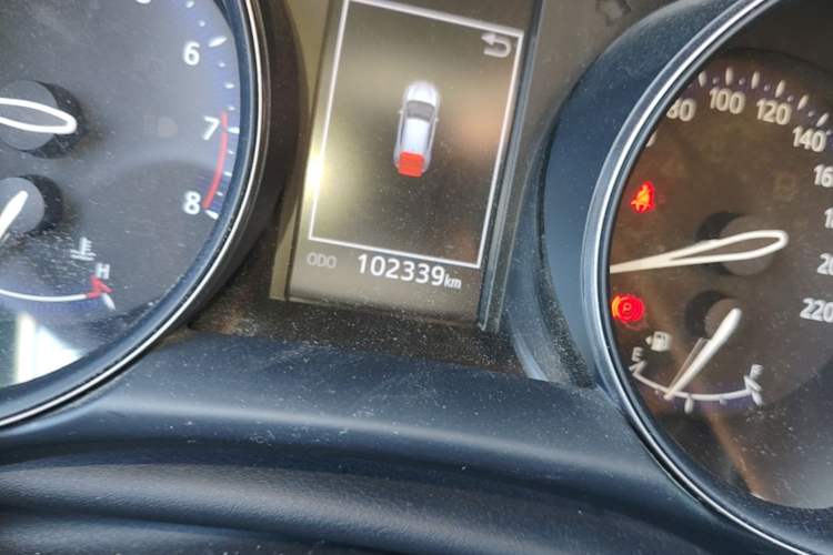 Used Toyota C-HR 2020 2.0L Leading Edition Odometer Close Up
