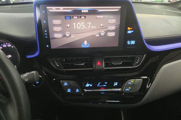 Used Toyota C-HR 2020 2.0L Leading Edition Audio And AC Panel