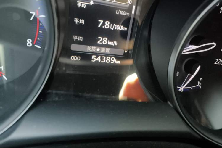 Used Toyota C-HR 2020 2.0L Leading Edition Odometer Close Up