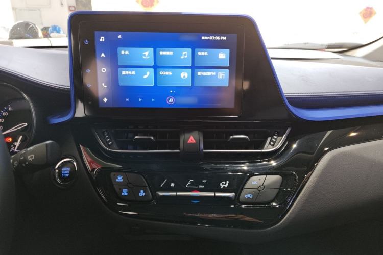 Used Toyota C-HR 2021 2.0L Luxury Edition Audio And AC Panel