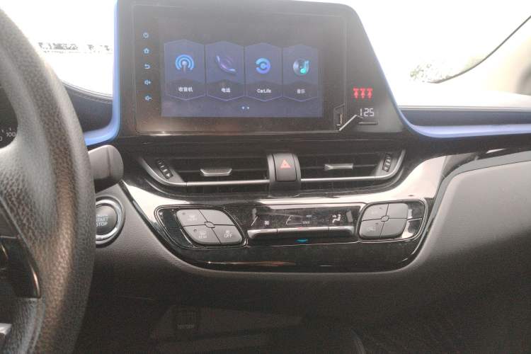 Used Toyota C-HR 2021 2.0L Comfort Edition Audio And AC Panel