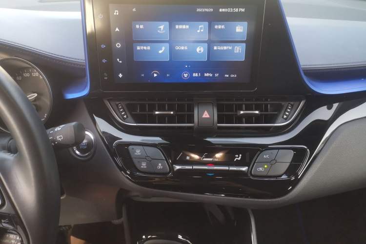 Used Toyota C-HR 2021 2.0L Luxury Edition Audio And AC Panel