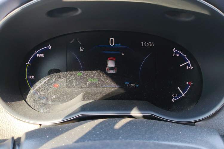 Used Toyota C-HR 2021 Dual-Motor 2.0L E-CVT Luxury Edition Instrument Cluster